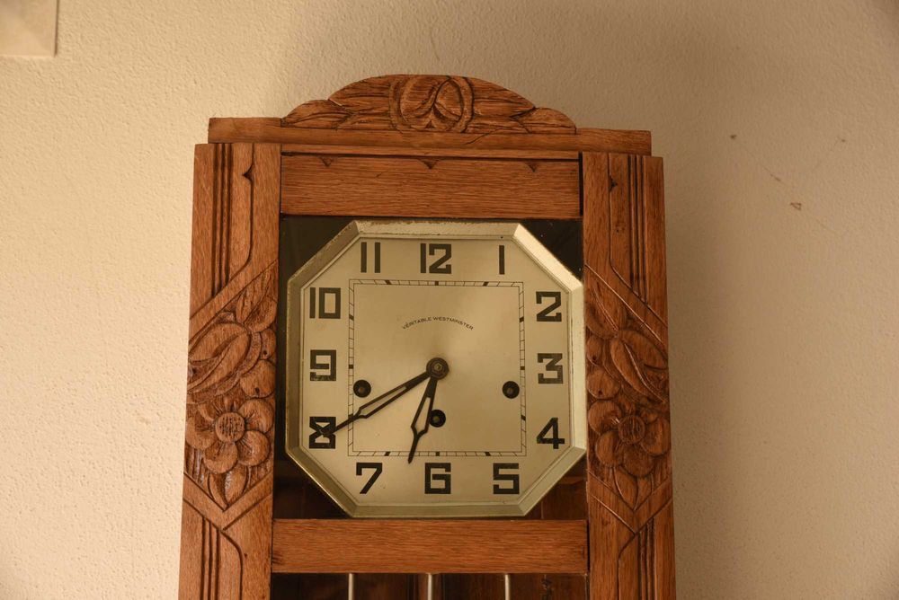 Relogio antigo francês Veritable Westminster arte nova