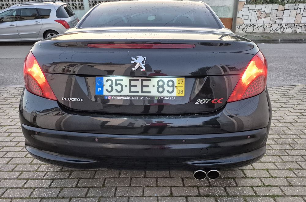 Peugeot 207cc 1.6THP GT 150cv Nacional muito bom estado