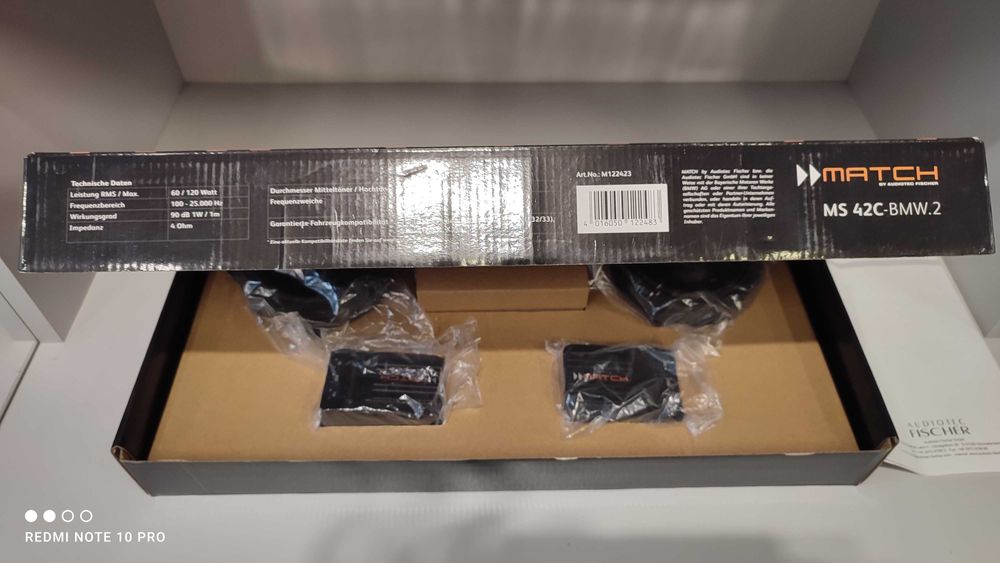 Głośniki  MATCH MS 42C-BMW.2 EM-AUDIO Tomaszów lubelski