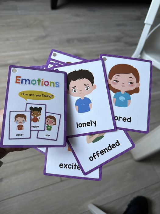 Karty pracy emocji pomoce TUS na zajecia psychologiczne rewalidację