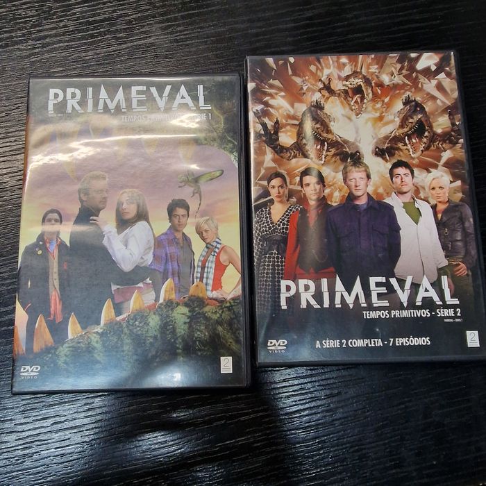 DVD Primeval S1 e 2 - 4 discos