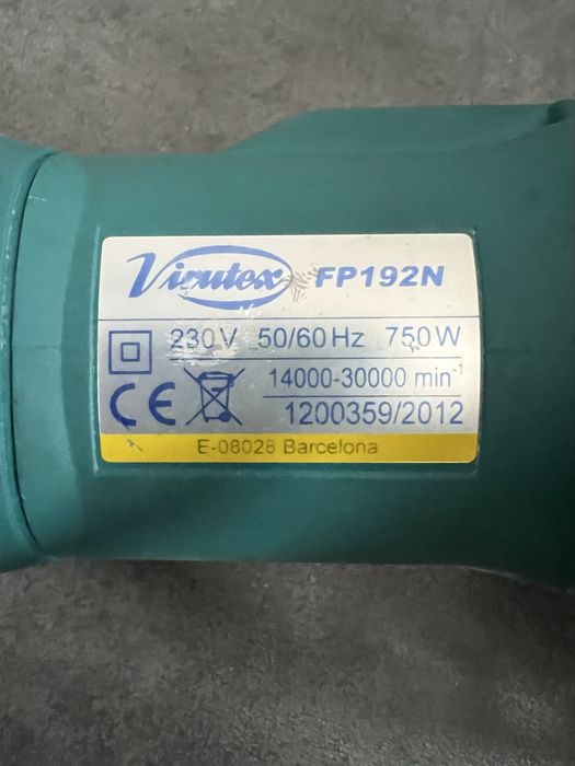 Ручний професійний фрезер Virutex FR 192 N