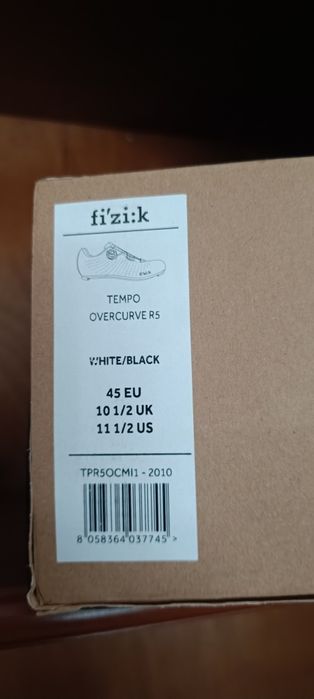 Sapatos de ciclismo Fizik