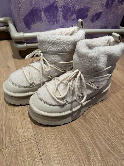 черевики-снігоходи з платформою.  ( угги) жіночі