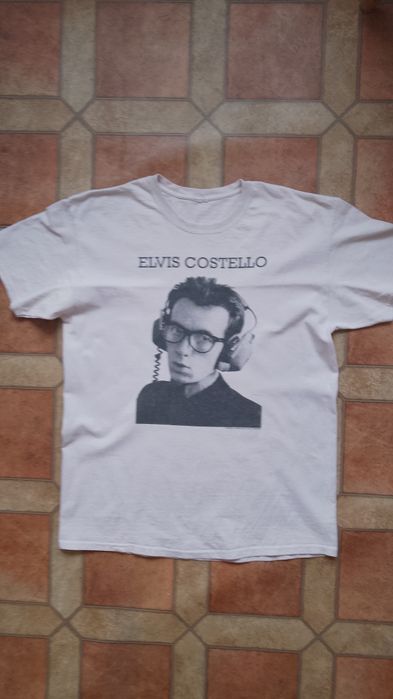 Футболка рок мерч  Elvis Costello