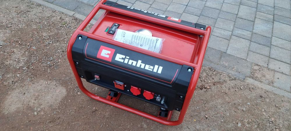 Agregat Prądotwórczy BENZYNOWY GENERATOR PRĄDU 2400 W EINHELL Okazja !