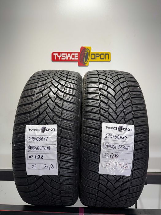 Opony Zimowe 215/50/17 Birdgestone Blizzak #Z698