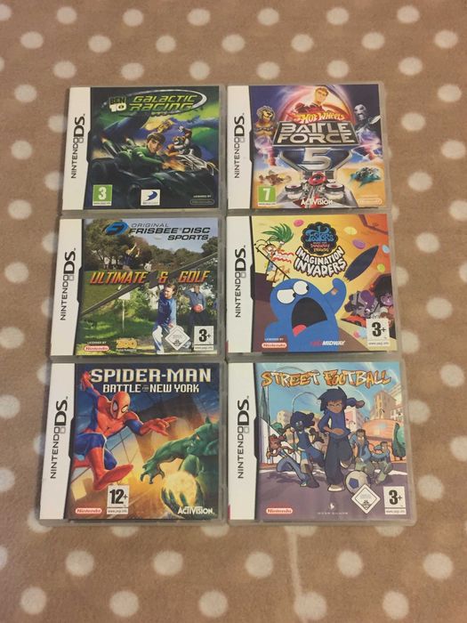 Jogos Nintendo DS e 3DS