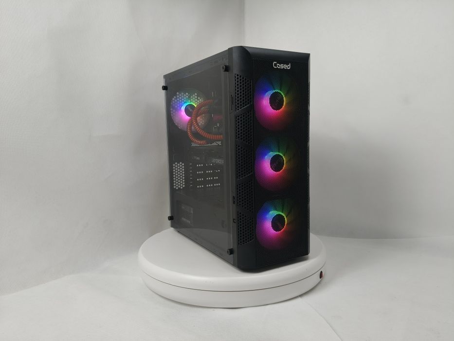 Komputer Gamingowy Ryzen 7 7800X3D,RX 9070 XT,16GB,SSD,Woda,Win 11