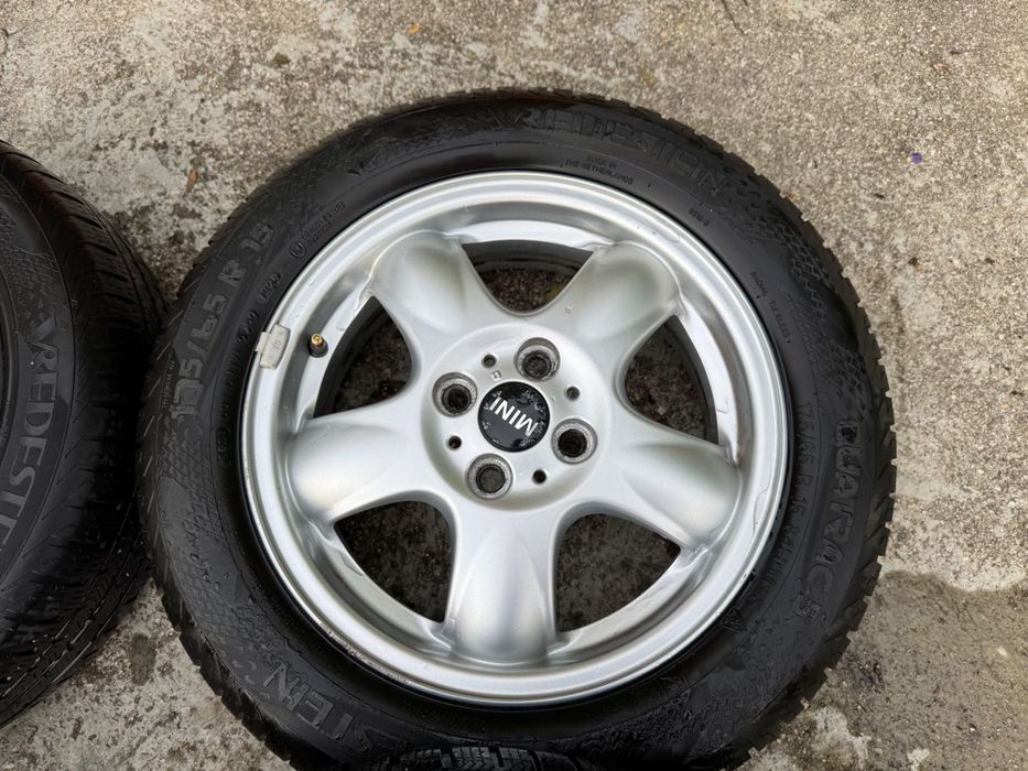 Jantes 15 4x100 Mini Cooper One com pneus