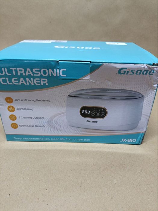 Ультразвуковва ванна для чистки Gissae JX-810 Ultrasonic 48кГц, 660мл