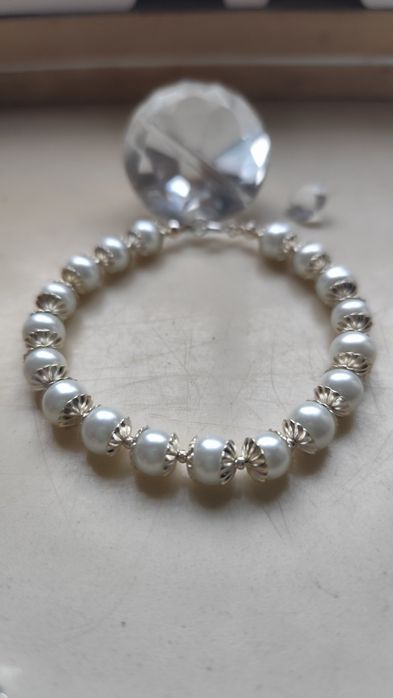 Perły - bransoletka damska HandMade
