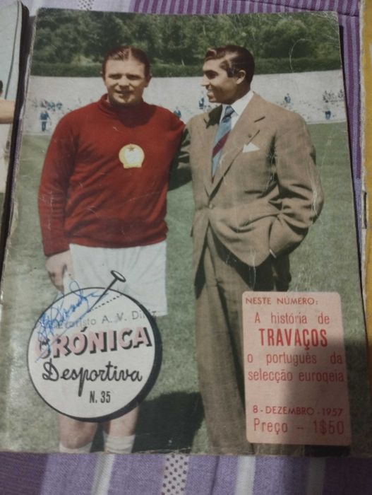 Revistas antigas Crónica Desportiva e Ídolos do Desporto