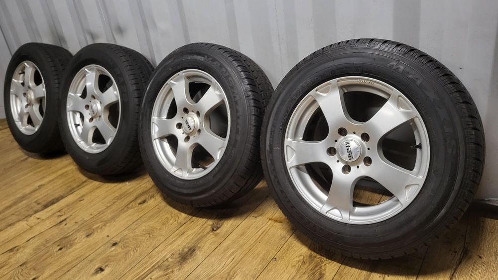 Felgi 16" Magma 5x120 z oponami 205/65 R16C Vw T5 T6 T6.1 Multivan