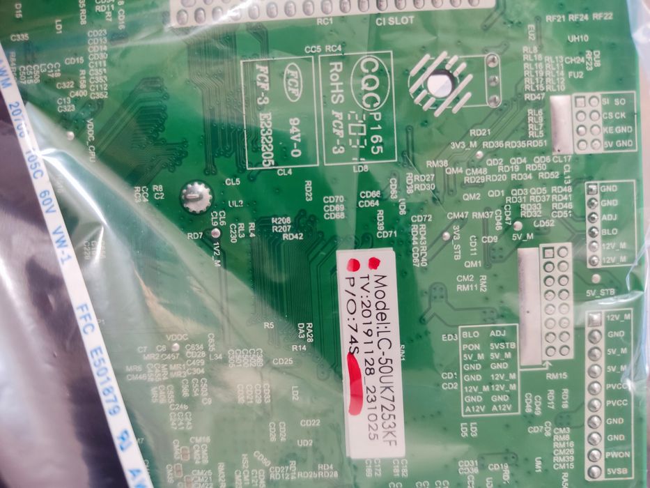 Main board t.ms6886.u705