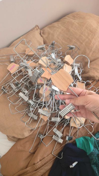 40 Cabides com presilha Ikea