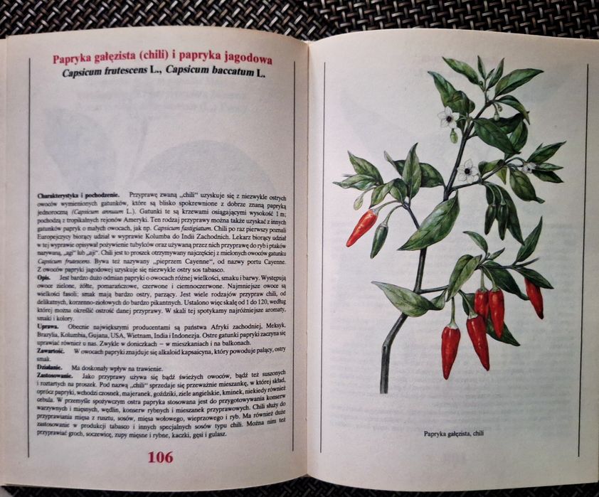 Rośliny żródłem przypraw