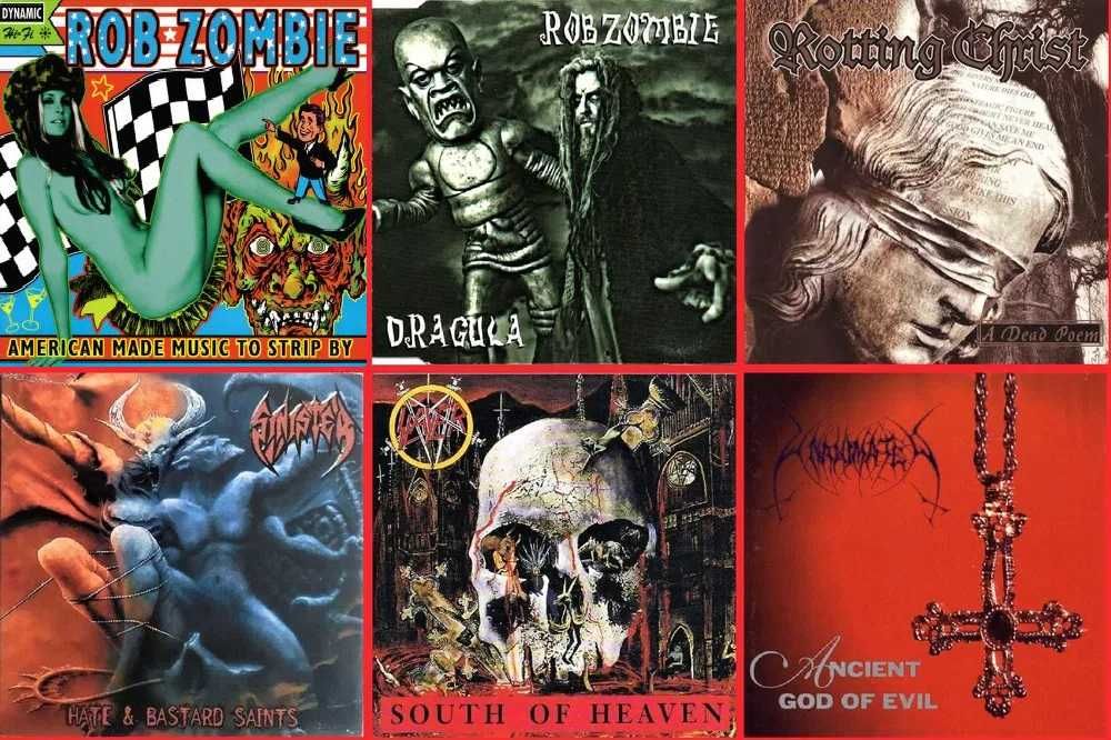 42 CDs - Metal - Raros - Muito Bom Estado