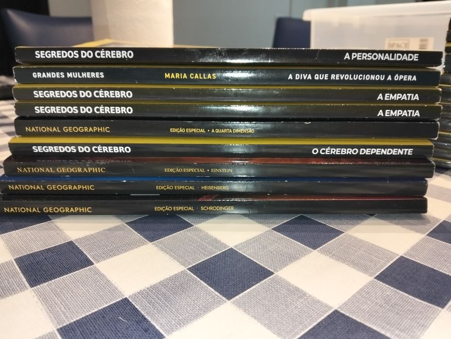 Revistas national geographic livros