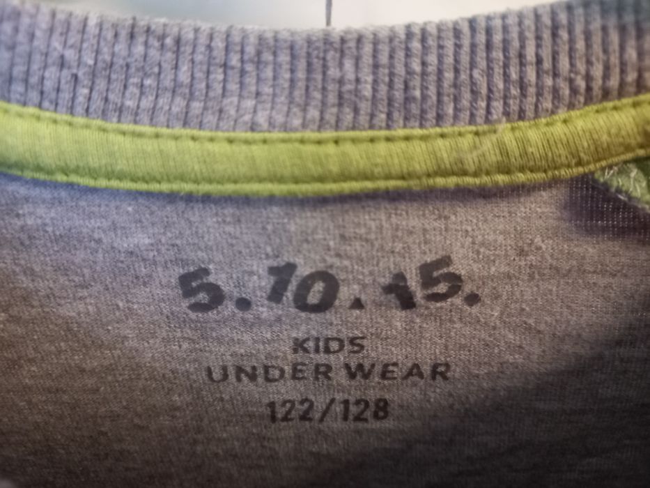 Piżama dla chłopca rozmiar 122