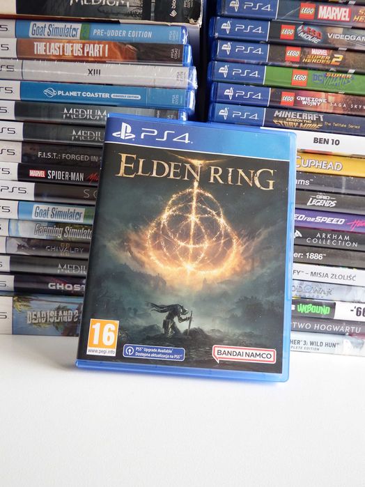 ELDEN RING PS4 + update PS5 wersja PL stan BDB gry Playstation