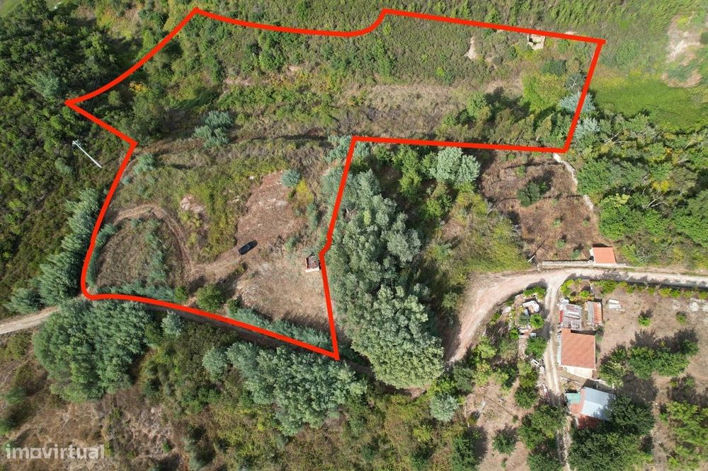 Terreno de 7,800m2 no sopé da Serra do Açor | Vista Panorâmica | Porte