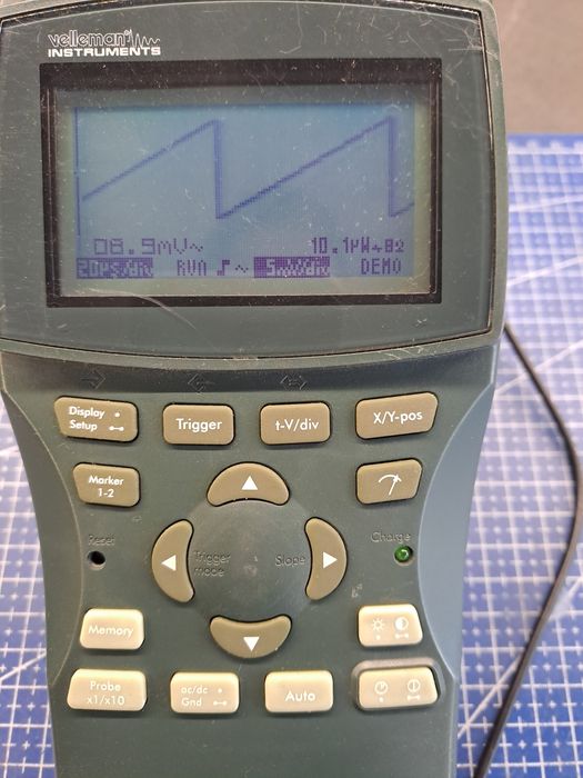 Осциллограф портативный Velleman HPS10 (батарейки или от сети) Бельгия