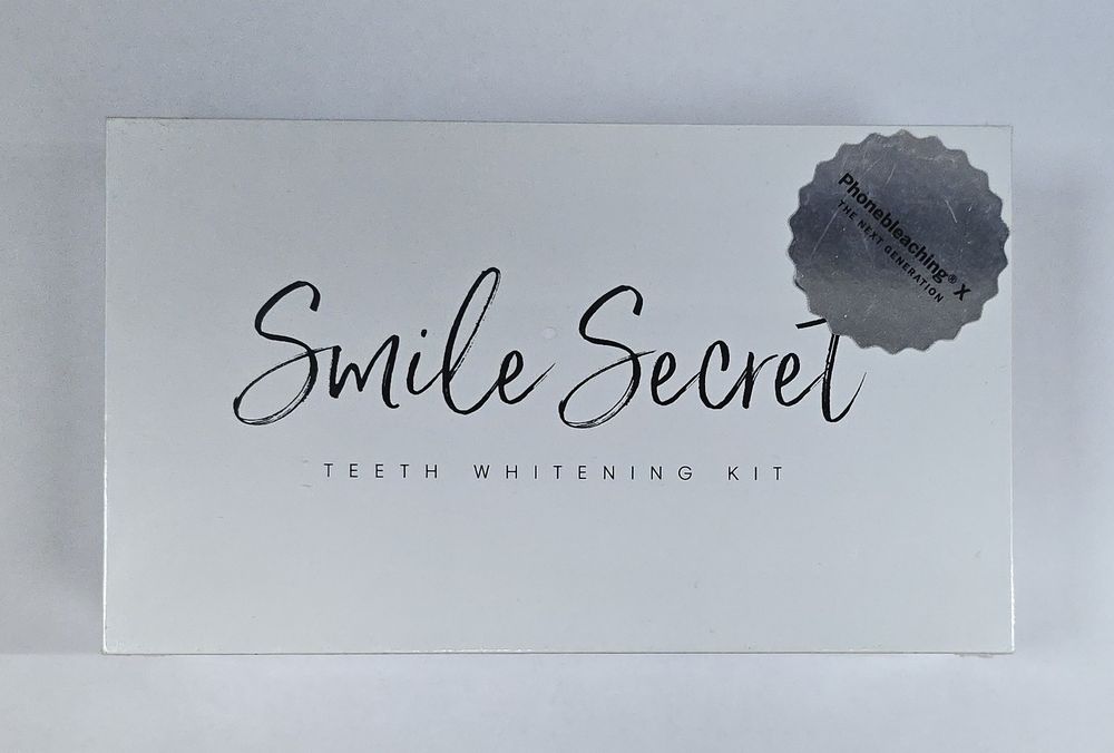 Domowy zestaw wybielania zębów Smile Secret NOWE