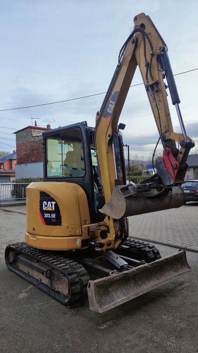 Caterpillar 303.5E  Koparka gąsienicowa CAT 305.5E-nowe gąsienice