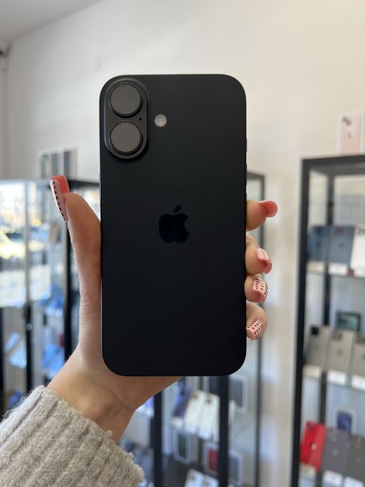 Telefon iPhone 16 128GB Czarny Apple Gwarancja iTrade