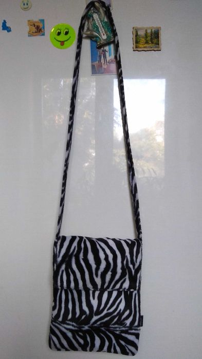 Школьная детская сумка клатч мех бисер паетки