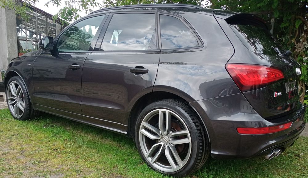 Audi Q5 Maska błotnik dzwi LZ7L
