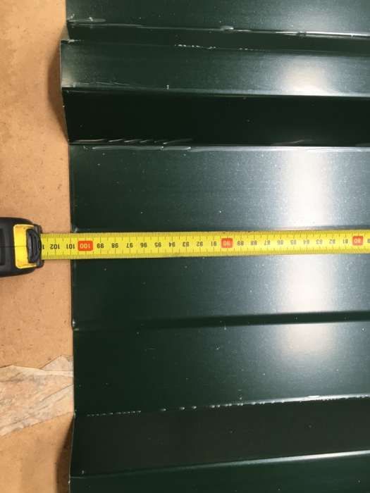 Chapa para muros verdes varias medidas