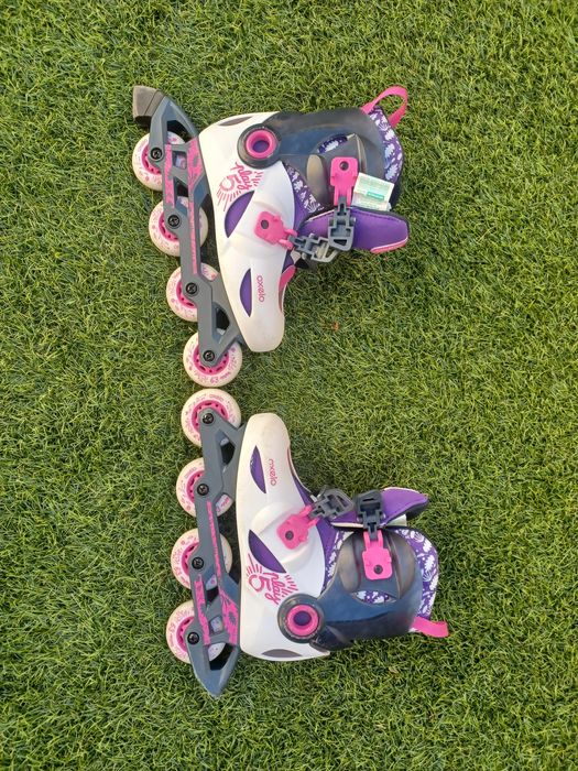 Patins em linha de criança Play 5 - Decathlon - tamanho 32/34
