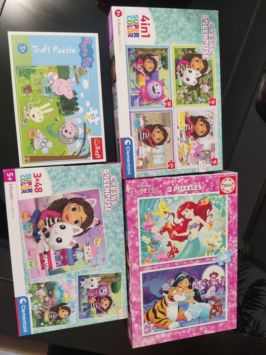 4 Puzzles completos