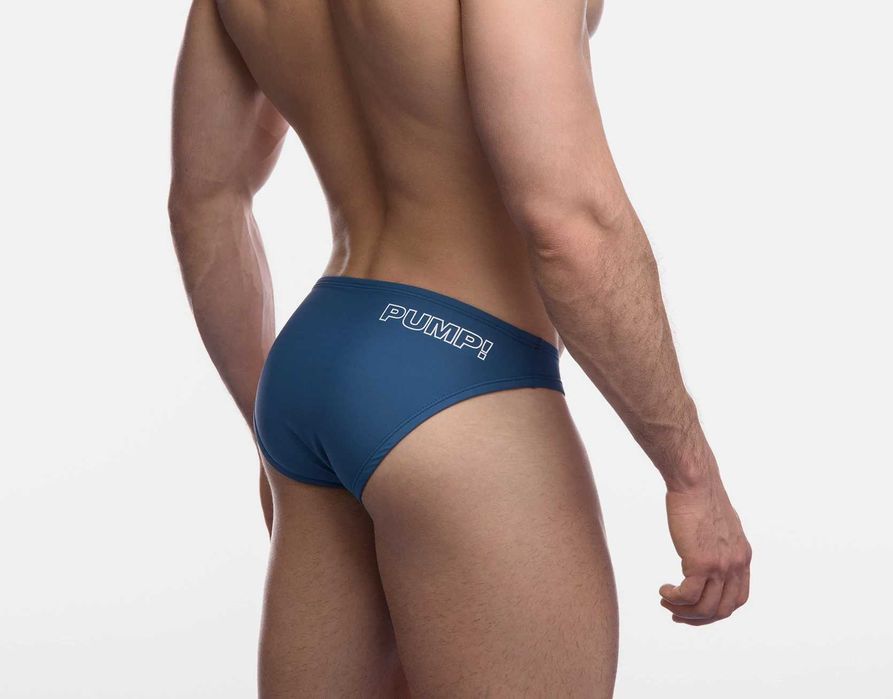 Премиальные мужские плавки PUMP! Blue Water Cheeky, размер XL