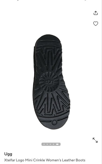 Черевики Ugg telfar logo min 42/41,46/45