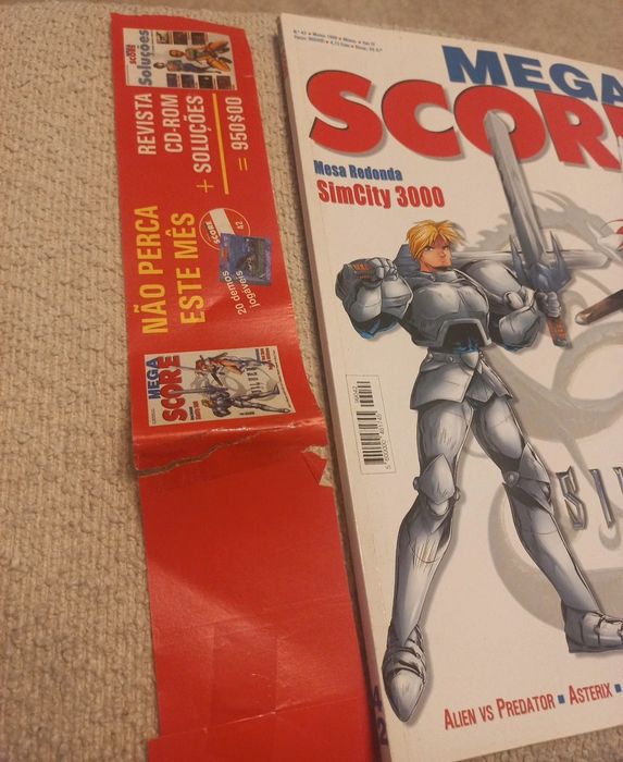 Revista MegaScore N.42 + CD + Soluções Ano 99