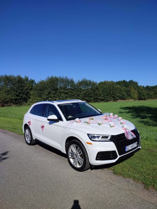 Samochód do ślubu Audi Q5 białe!