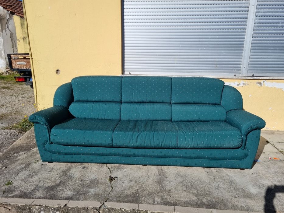 Sofá Grande verde