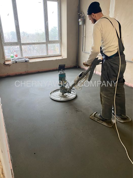 Машинна стяжка пола. Ремонт, Київ та область