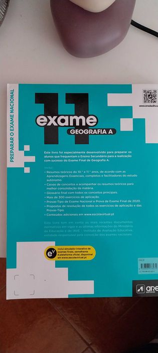 Manual exames geografia A 10 e 11 anos