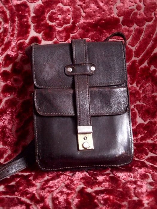 bolsa de homem em pele c/ chave