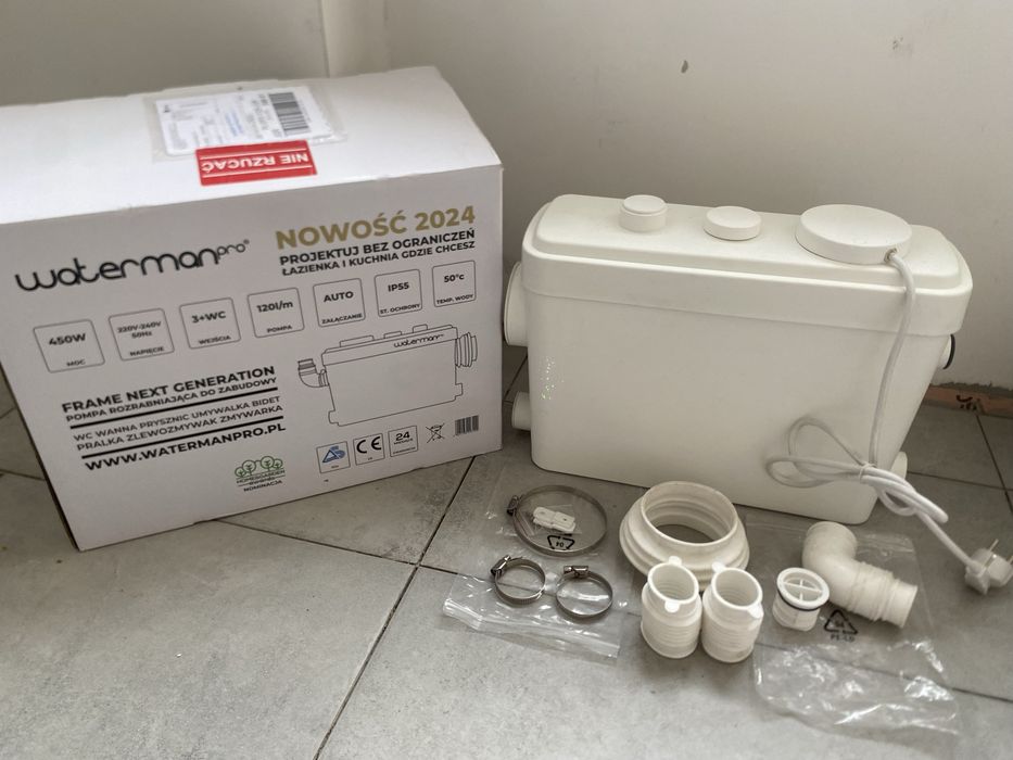Pompa do kuchni , lazienki , WC - WatermanPro Frame NG