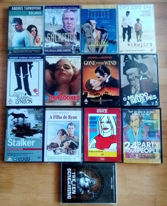 13 dvds - Stanley Kubrick, Andrei Tarkovski, etc64409189770369120