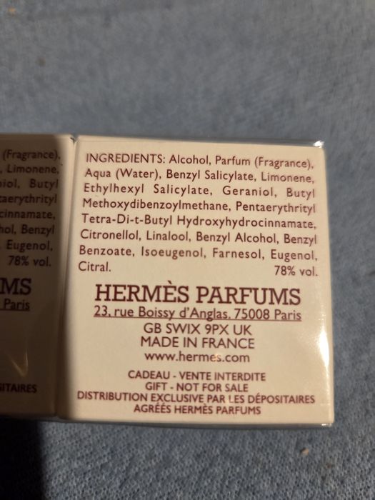 Hermes Barenia  7.5ml