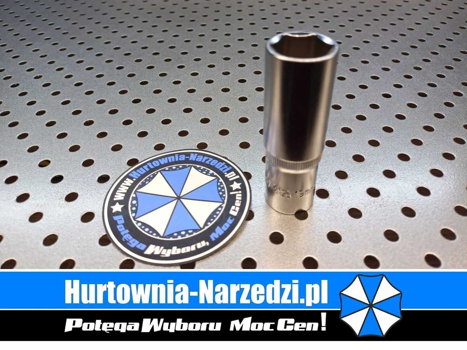 Nasadka 6-kątna Długa 1/2" 19 mm Cr-V HONITON H1519 19mm nasadka 19