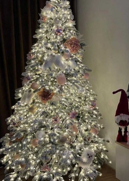 ‼️ Пишна штучна ялинка засніженна лита. Елка искусственная заснеженная