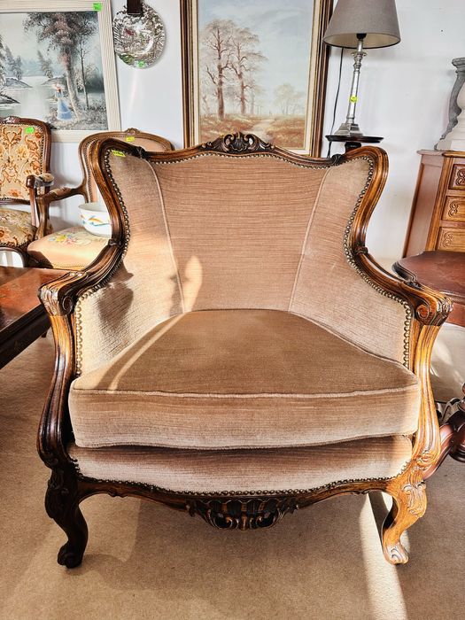 Komplet dwóch foteli w stylu ludwikowskim :)