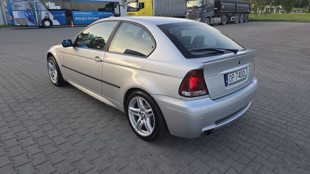 Ładne BMW E46 Compact Full M pakiet  2004r.